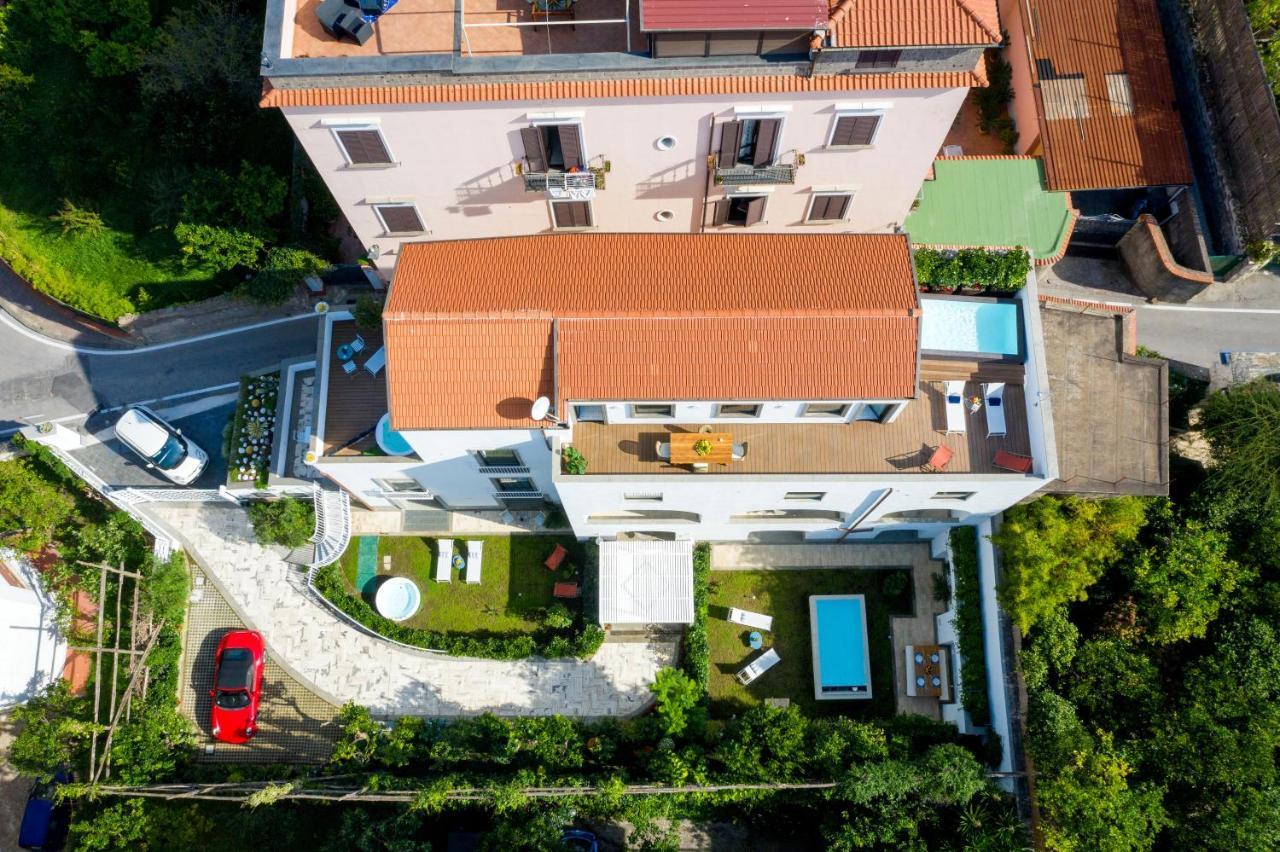 Myexclusiveitaly - Luxury Villa With Penthouse, Pools And Sea View Sant'Agnello Exterior foto